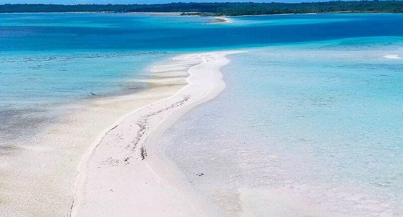 Menjelajahi Pasir Timbul Mansuar Di Raja Ampat