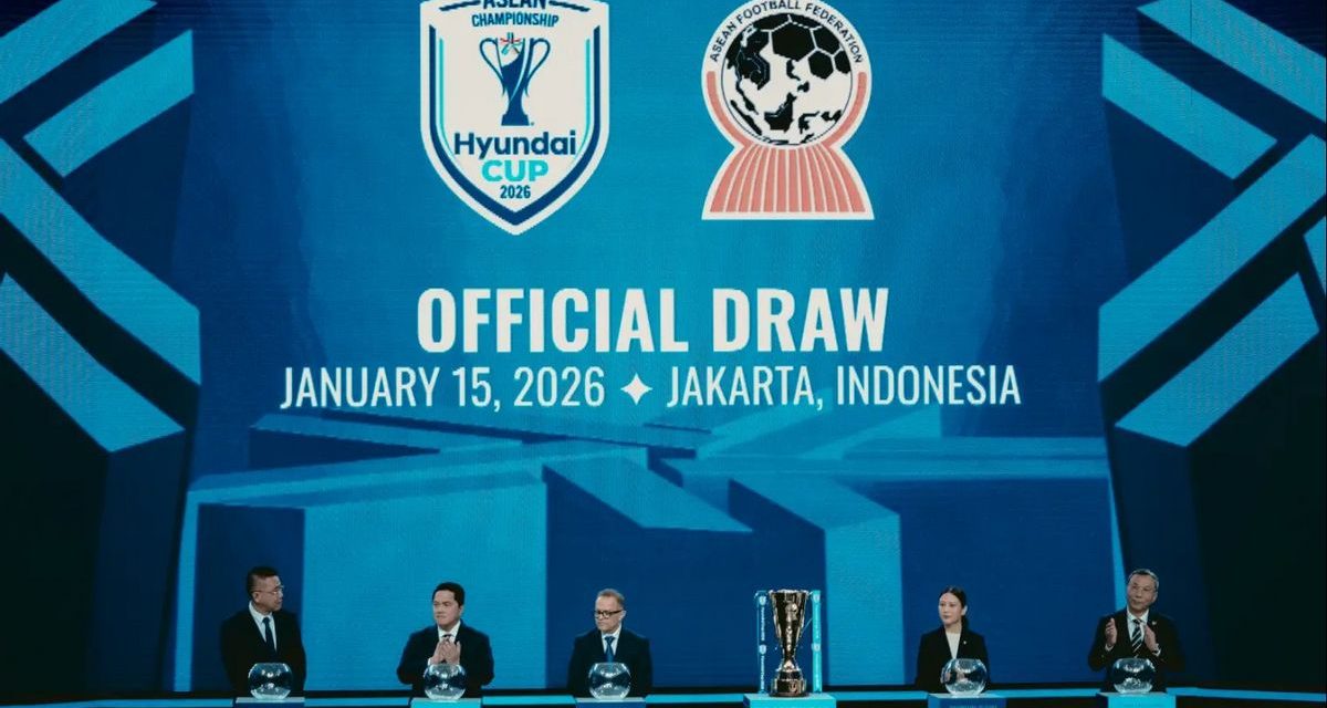 Hasil Drawing AFF 2026: Indonesia Satu Grup Dengan Vietnam