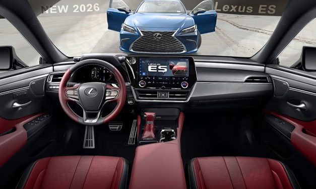 Interior Lexus ES, Perpaduan Elegan, Senyap & Teknologi Tinggi