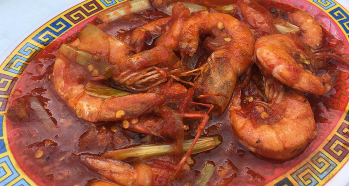 Udang Saus Padang Perpaduan Pedas, Gurih Menggugah Selera