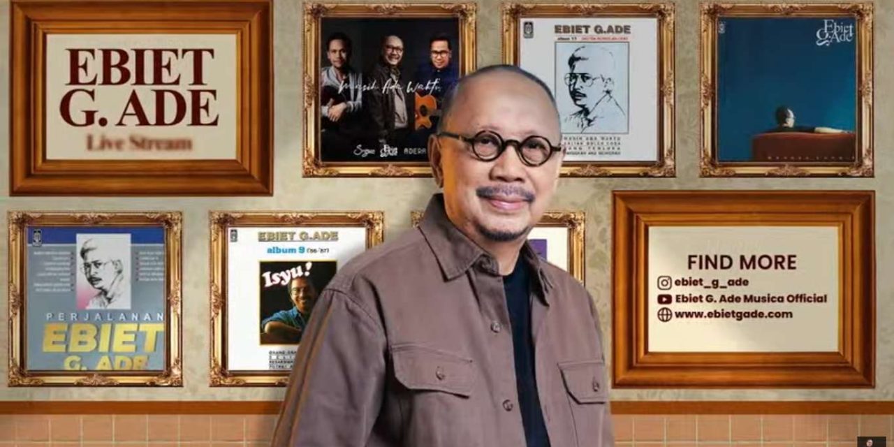 Ebiet G Ade Terkenal Dengan Musik Dan Lirik Yang Bermakna