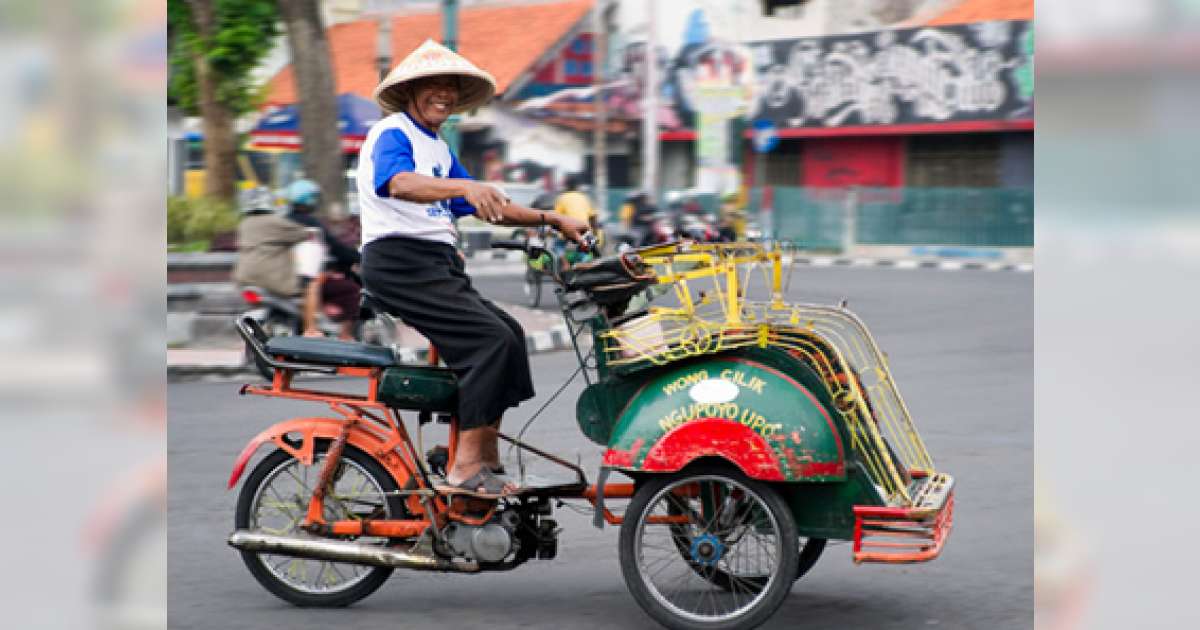 Kendaraan Becak